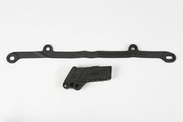 Chain Guide + Swingarm Chain Slider black for Kawasaki KX 250 F (2004-05)